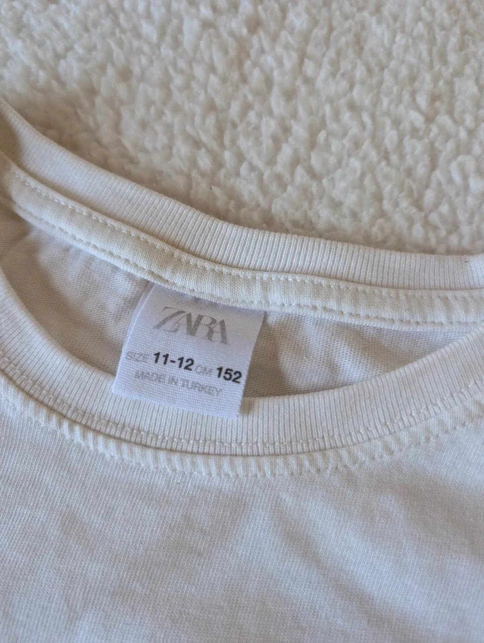 Zara︱wit bedrukt T-shirt 11/12 jaar – photo 4